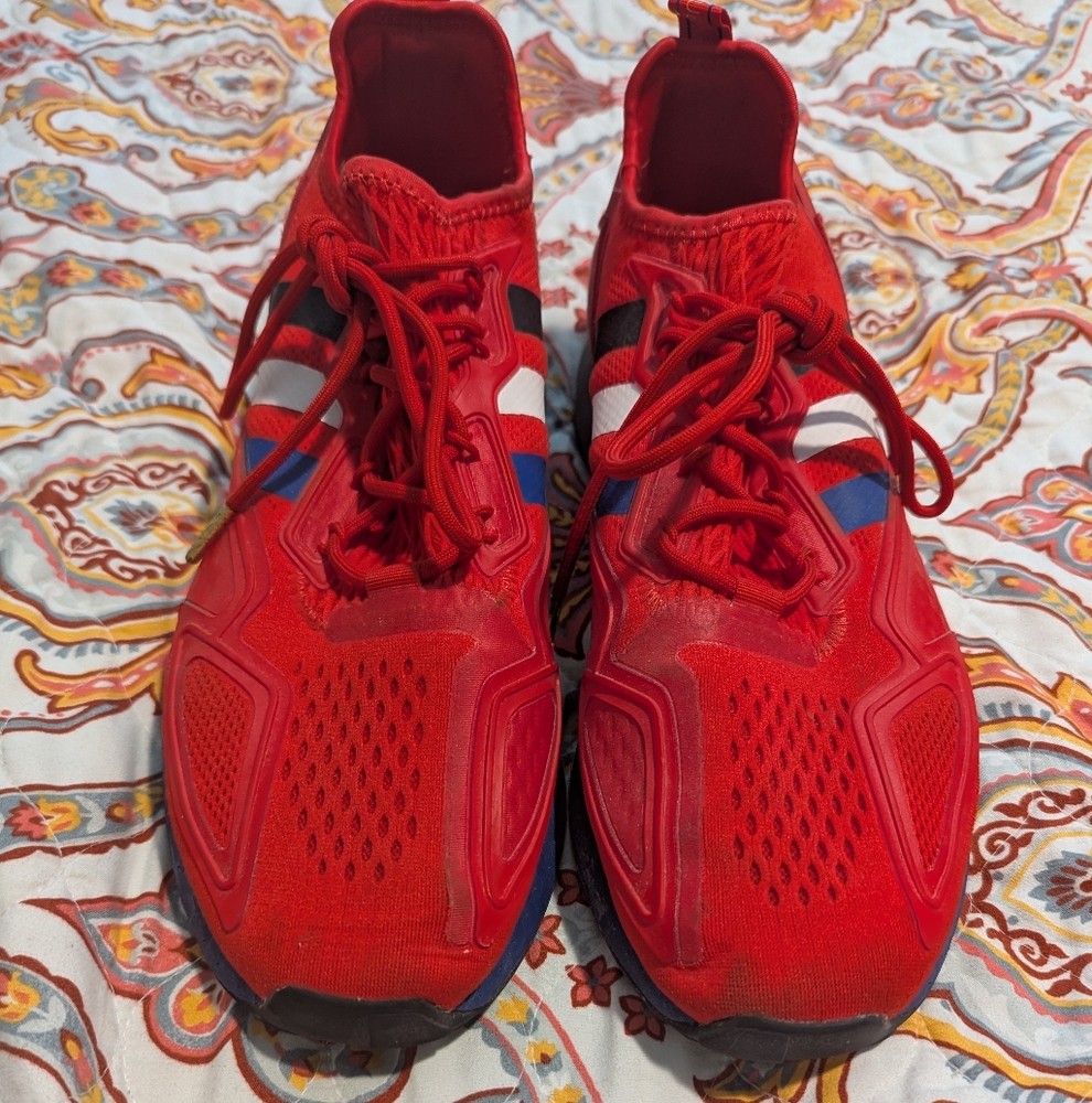 Adidas Red Sneakers Size 10.5
